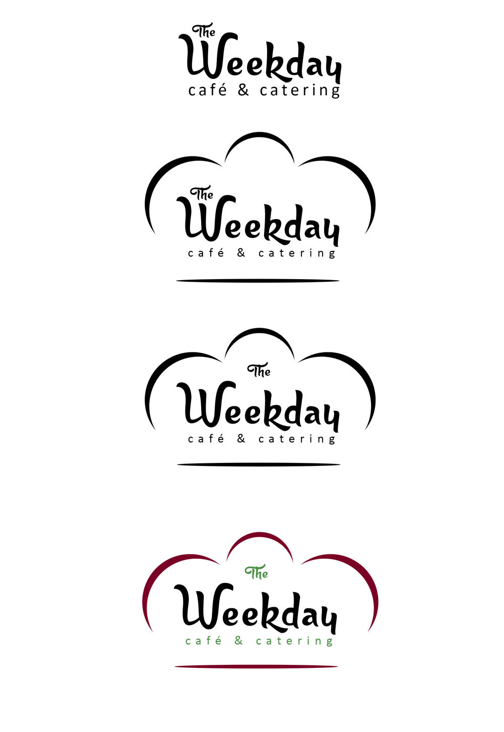 Logo Design by  SerbanC for The Weekday Cafe | Design #3466048