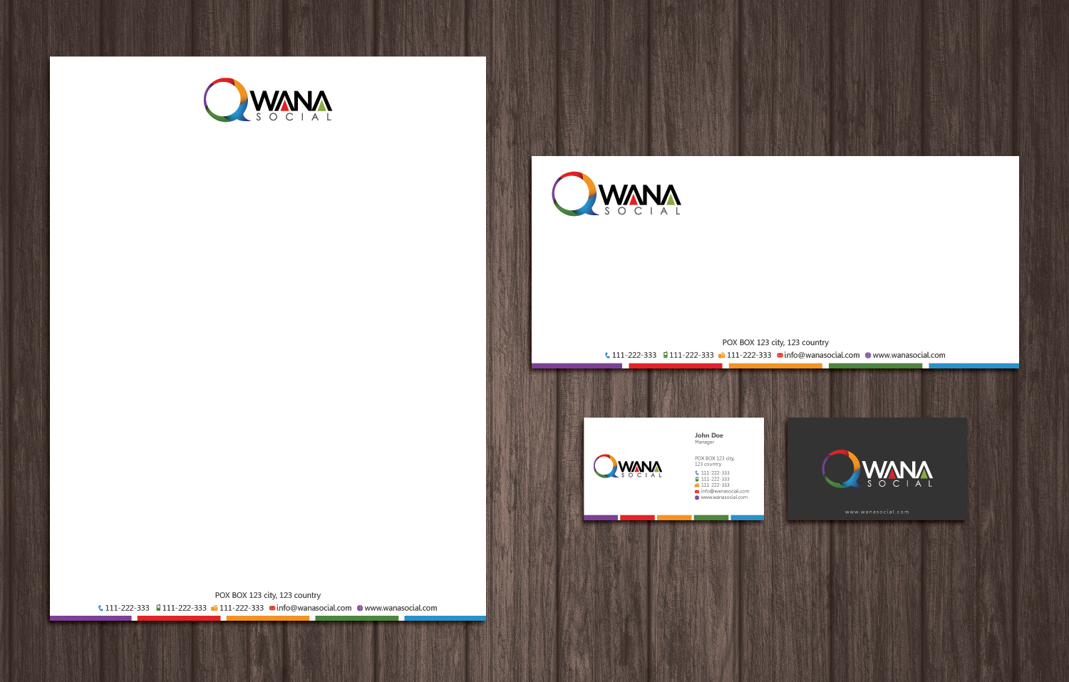 Stationery Design by HammyHS for this project | Design #3432222