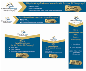 Banner-Design von baylishka für Memphis Invest | Design #3424162