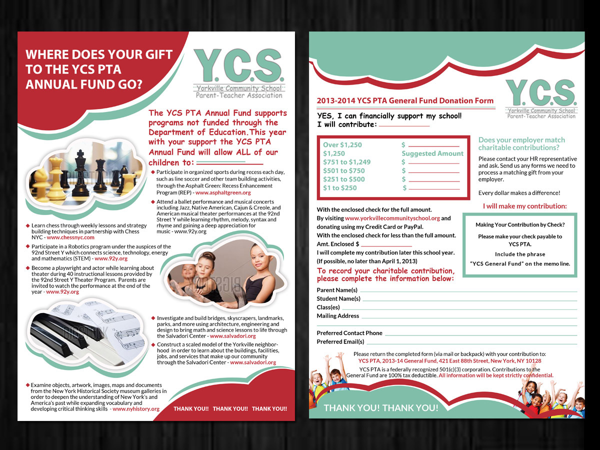 Flyer Design by ESolz Technologies for YCS | Design #3425702