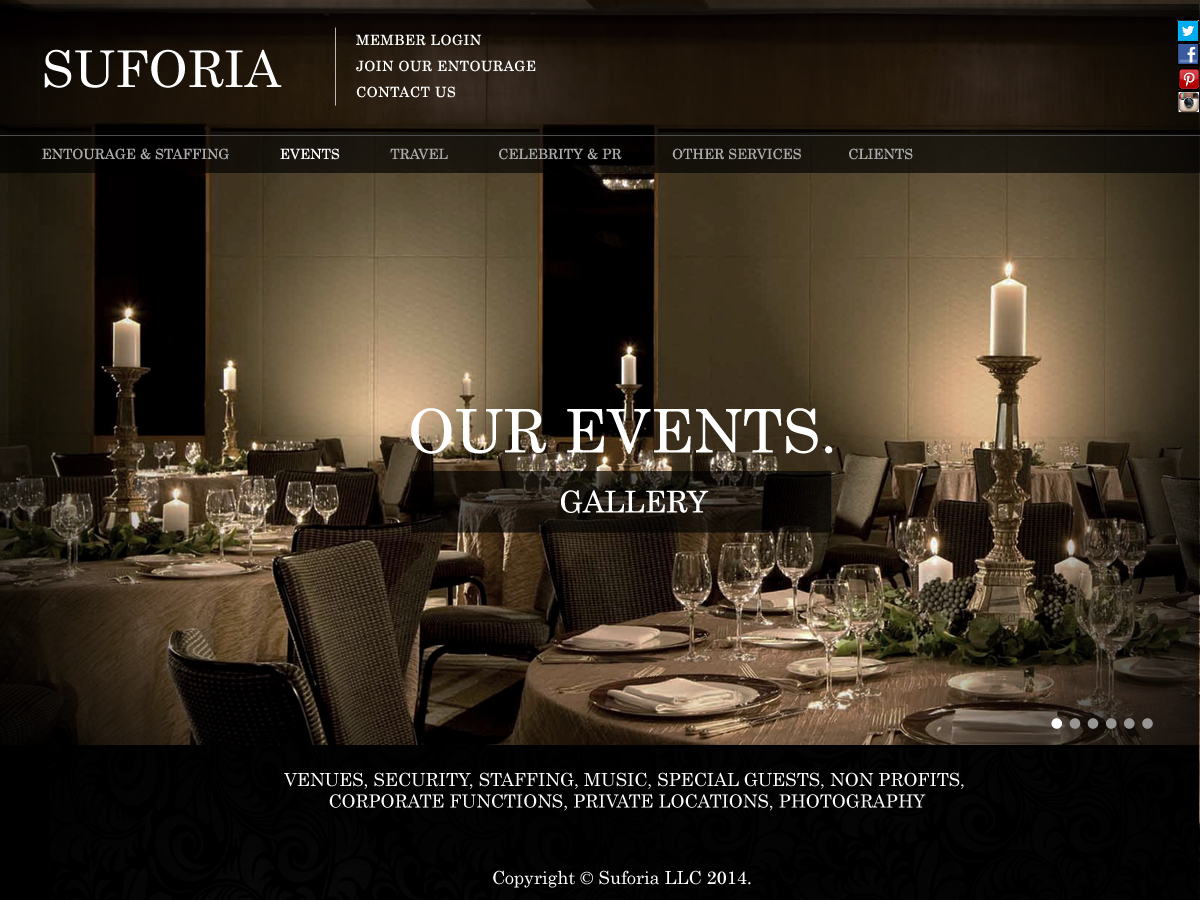 Web Design by WYSIWYG for Suforia, LLC | Design #3440187