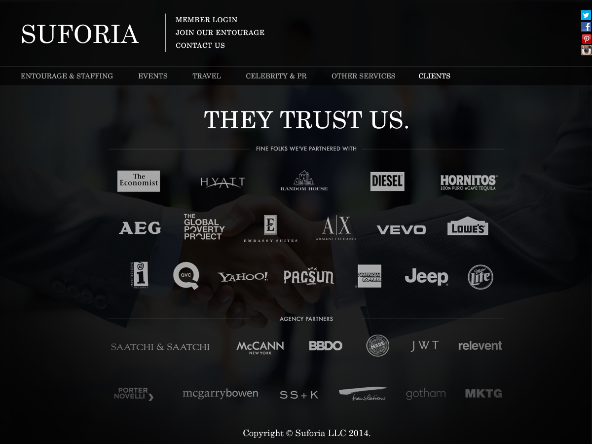 Web Design by WYSIWYG for Suforia, LLC | Design #3440385