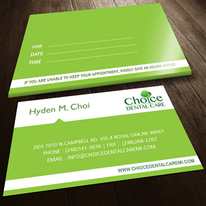 Business Card Design by Sandaruwan for this project | Design #3447761