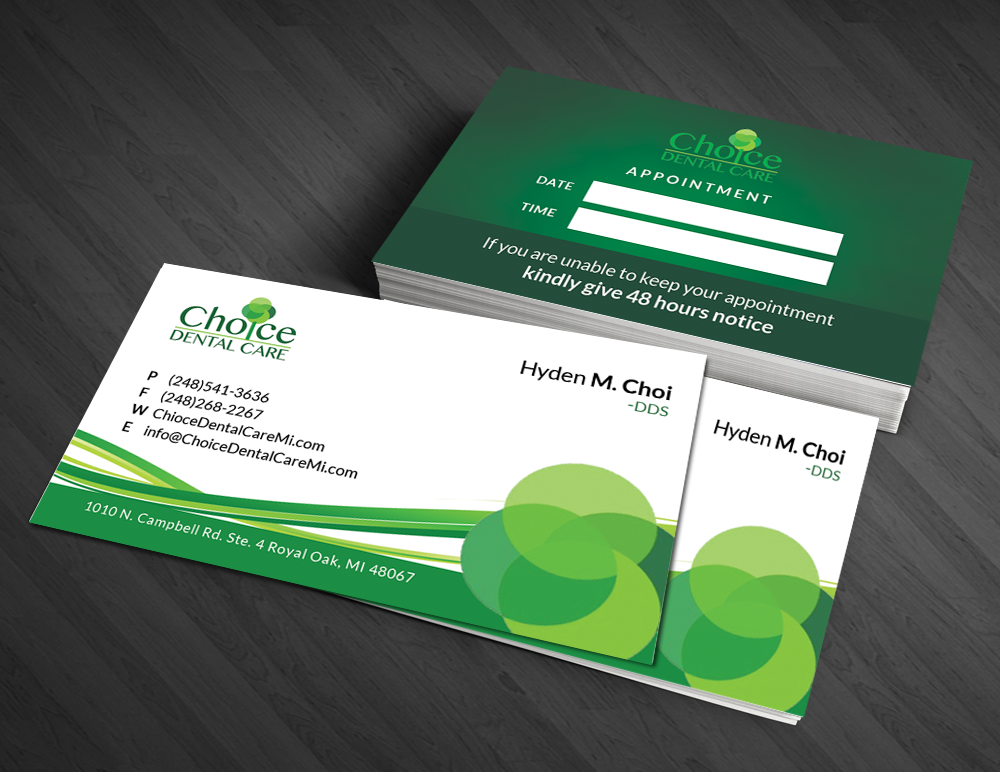 Business Card Design by  Artman for this project | Design #3552268