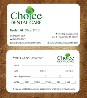 Business Card Design by Sandy1155 for this project | Design: #3718352