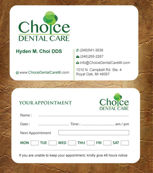 Business Card Design by Sandy1155 for this project | Design: #3718358