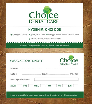 Business Card Design by Sandy1155 for this project | Design: #3718367