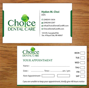 Business Card Design by Joy16589 for this project | Design: #3452795