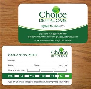 Business Card Design by Joy16589 for this project | Design: #3452901