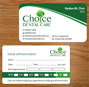 Business Card Design by Joy16589 for this project | Design: #3452916