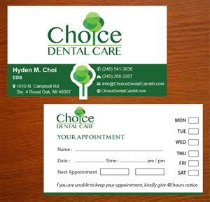 Business Card Design by Joy16589 for this project | Design: #3524390