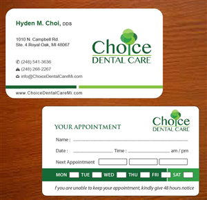 Business Card Design by Joy16589 for this project | Design: #3524391