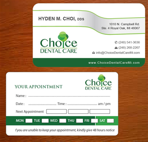 Business Card Design by Joy16589 for this project | Design: #3524396