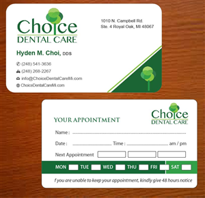 Business Card Design by Joy16589 for this project | Design: #3524406