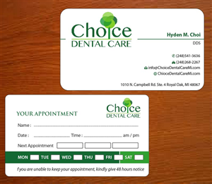Business Card Design by Joy16589 for this project | Design: #3552204