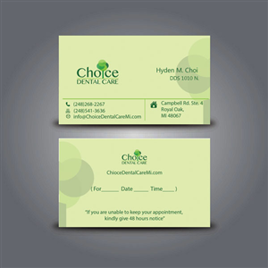 Business Card Design by hmecdesign for this project | Design #3760284
