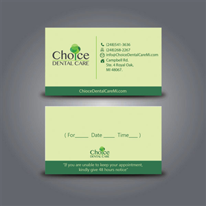Business Card Design by hmecdesign for this project | Design: #3760434