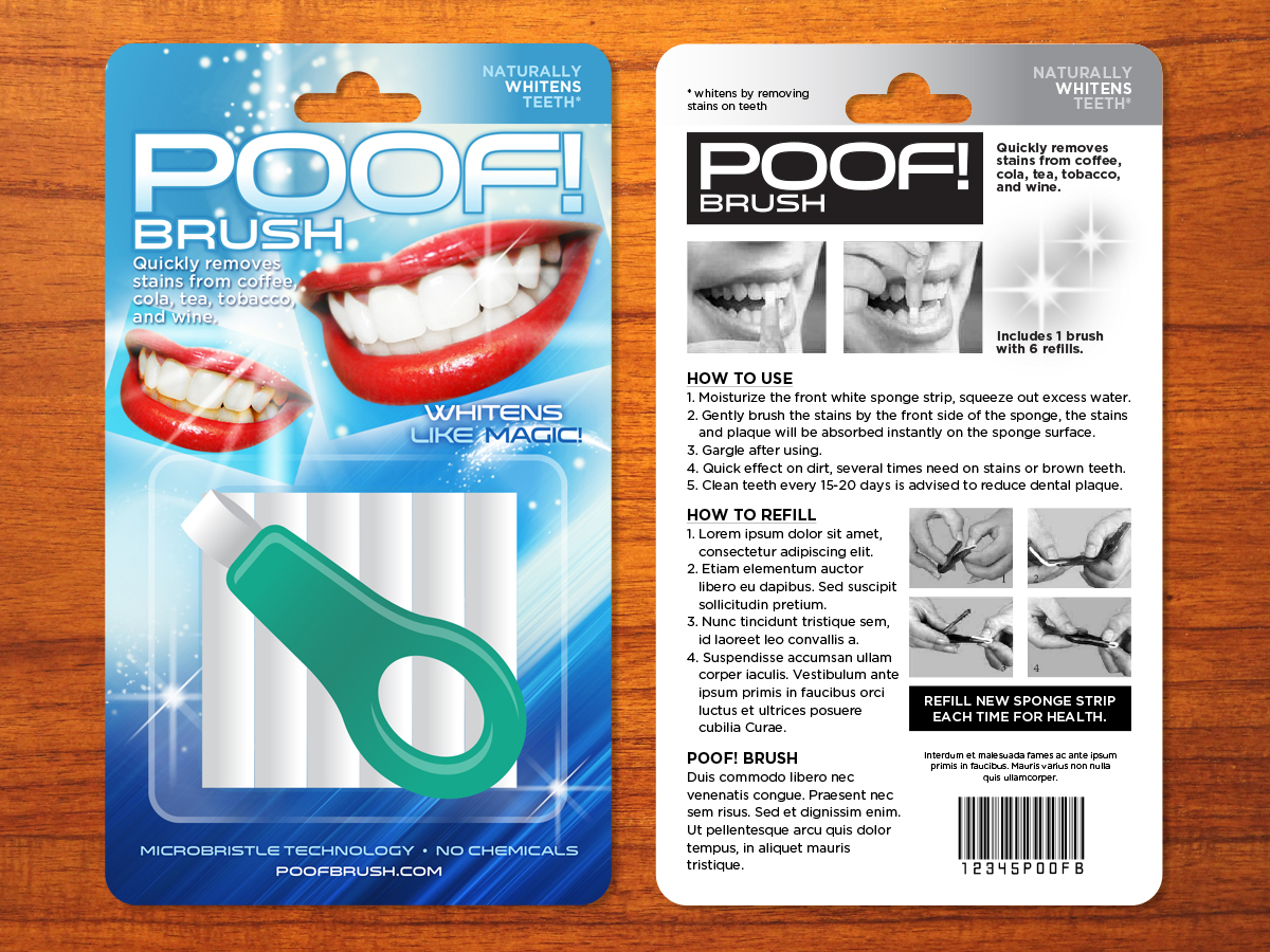 Packaging Design by Toblindfoldher Graphic Design for Smile Dental | Design #3466549