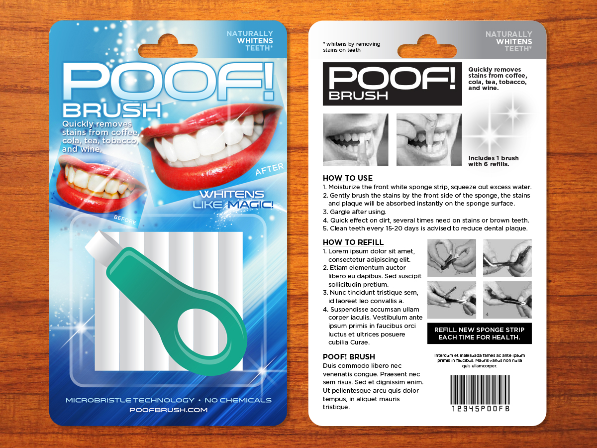 Packaging Design by Toblindfoldher Graphic Design for Smile Dental | Design #3467813