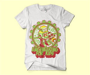 T-shirt Design by ajenxris for Engineering for Kids, Inc. | Design #3436312