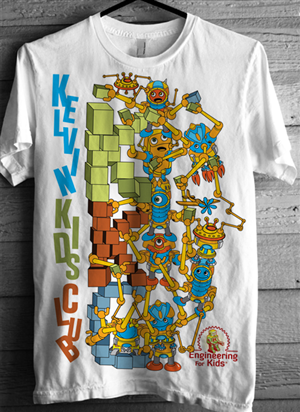 Design de T-shirt par DUBIOSUL pour Engineering for Kids, Inc. | Design : #3427810