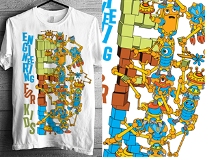 Design de T-shirt par DUBIOSUL pour Engineering for Kids, Inc. | Design : #3436024