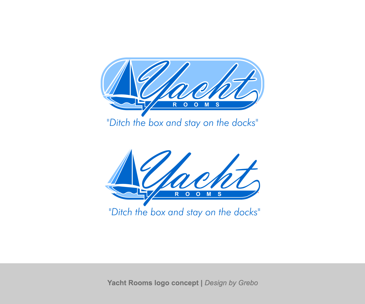 Logo-Design von Grebo für Yacht Rooms | Design #3487144