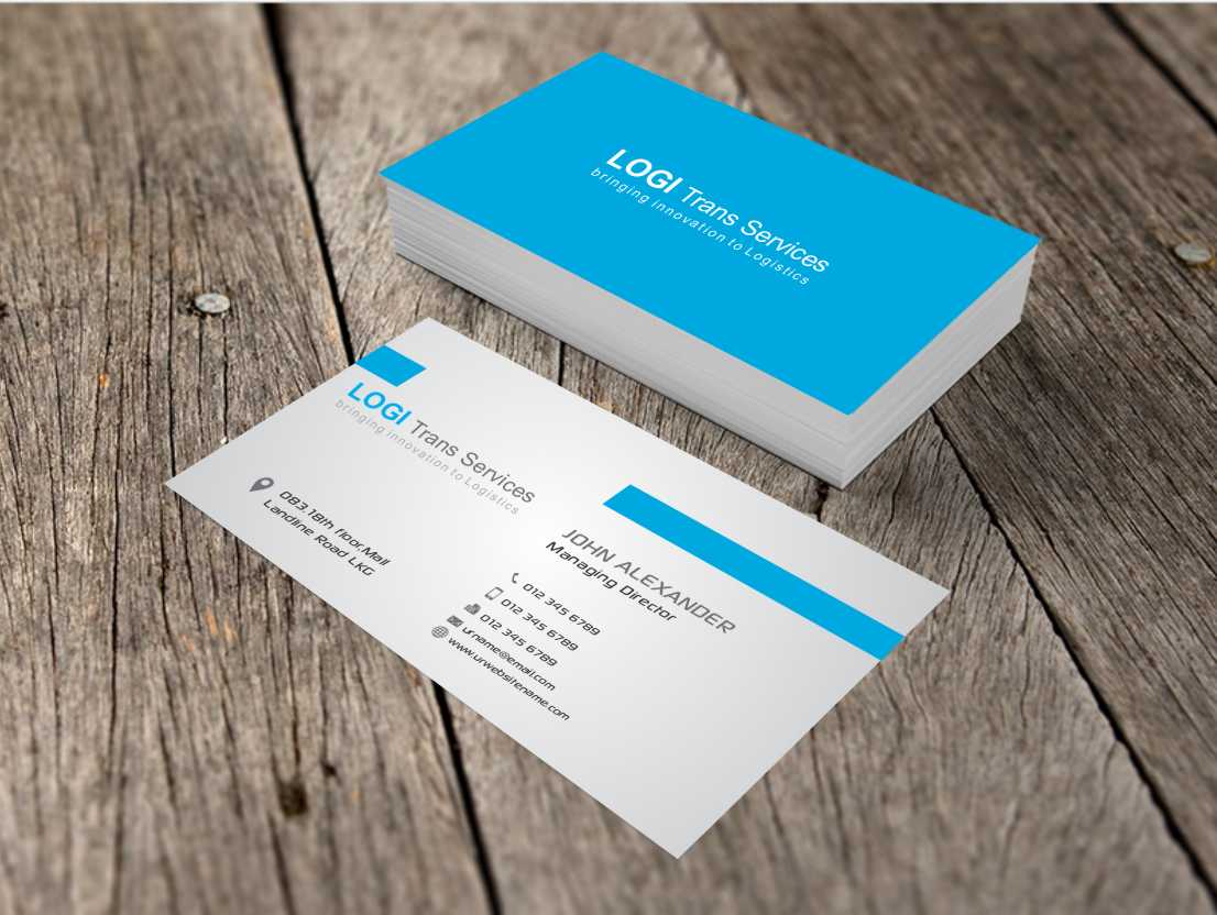 Design de Carte de Visite par AwsomeD pour LOGI | Design #3423911