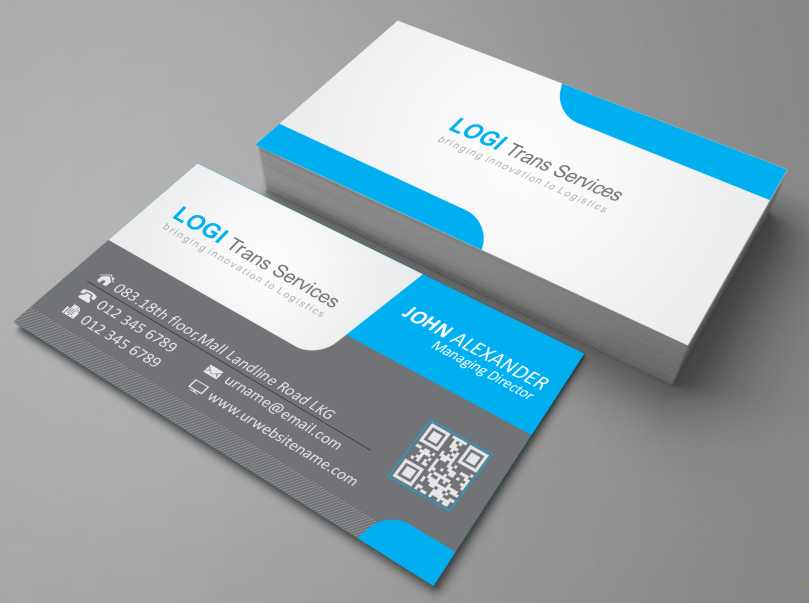 Business Card Design by AwsomeD for LOGI | Design #3423917
