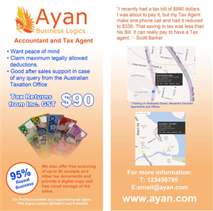 Flyer Design by Lou Sharp for this project | Design: #854703