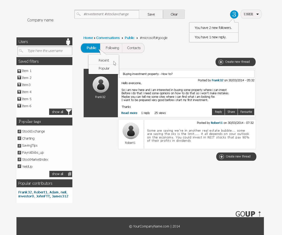 Web Design by WYSIWYG for this project | Design #3429742