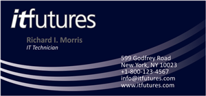 Business Card Design by ExousiaGrafx