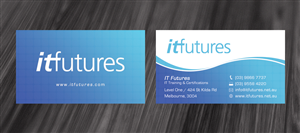 Business Card Design by diRtY.EMM for IT Futures | Design: #846549