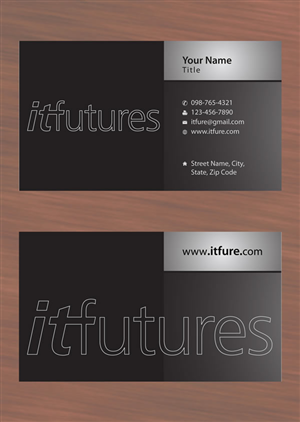Business Card Design by Sbss for IT Futures | Design: #847633