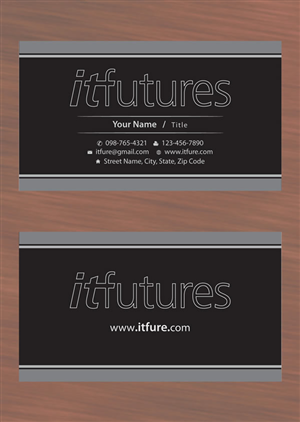 Business Card Design by Sbss for IT Futures | Design: #847634