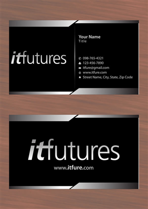 Business Card Design by Sbss for IT Futures | Design: #847635