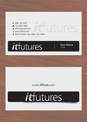 Business Card Design by Sbss for IT Futures | Design: #847641