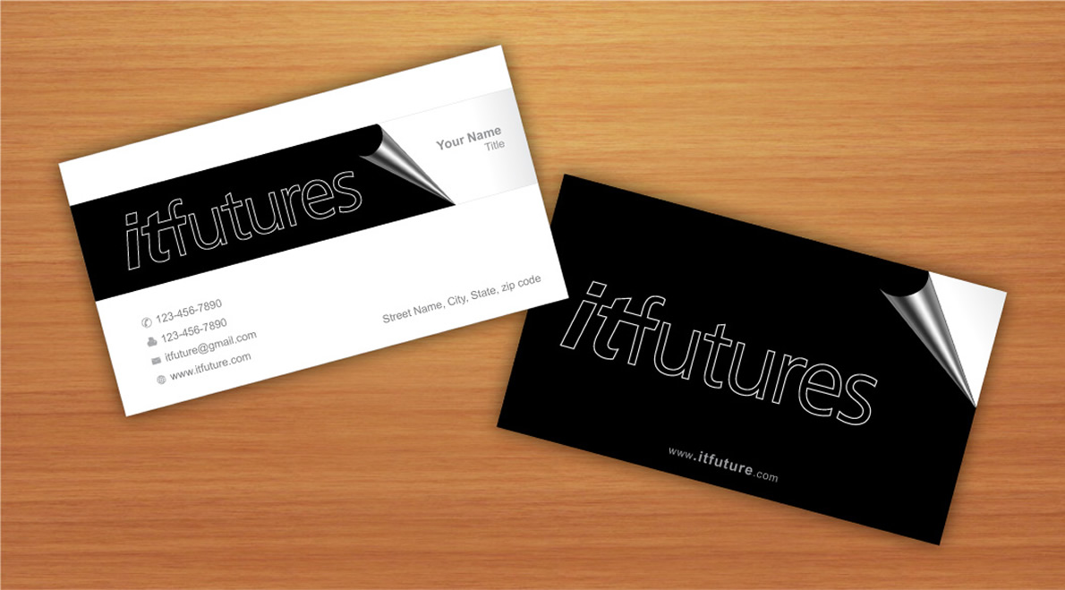 Business Card Design by Sbss for IT Futures | Design #847647