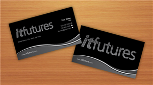 Business Card Design by Sbss for IT Futures | Design: #847650