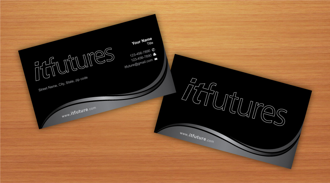 Diseño de Tarjeta de Presentación por Sbss para IT Futures | Diseño #847653