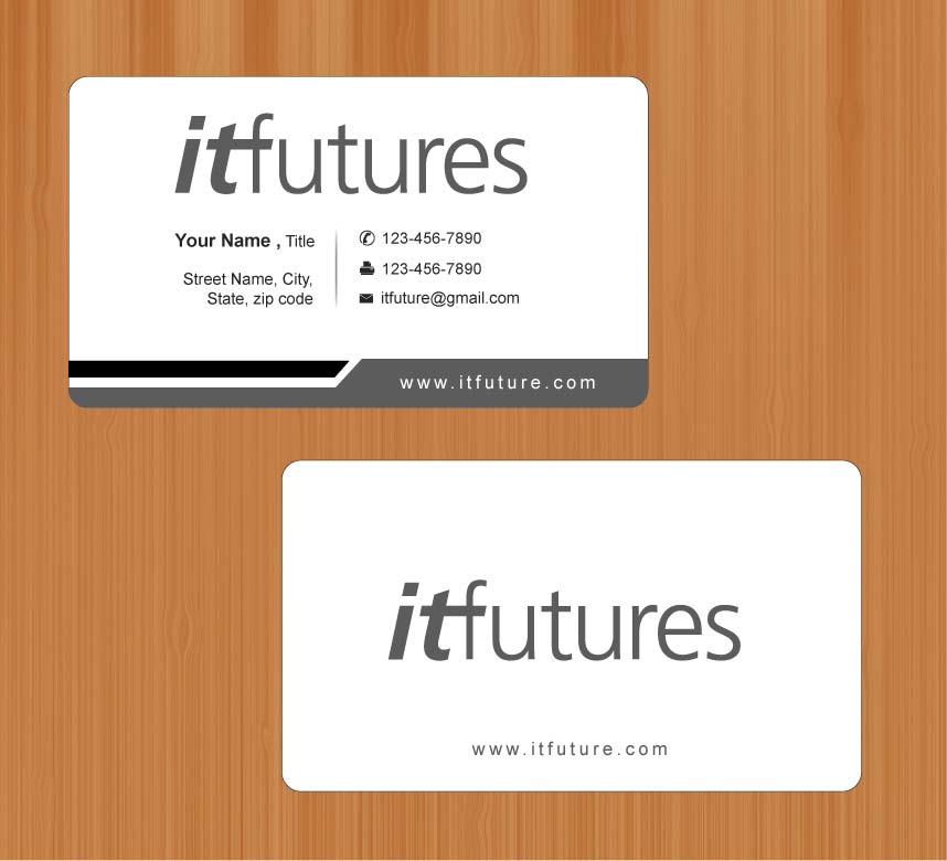 Business Card Design by Sbss for IT Futures | Design #847657