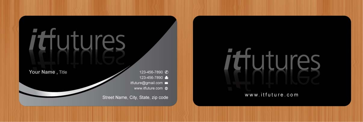 Business Card Design by Sbss for IT Futures | Design #847659