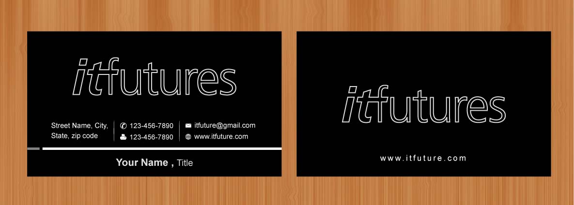 Business Card Design by Sbss for IT Futures | Design #847666