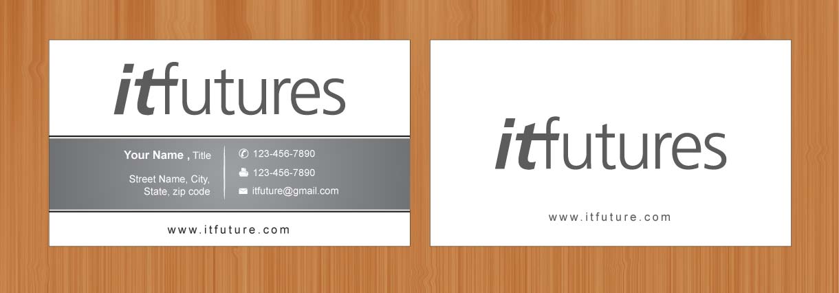 Business Card Design by Sbss for IT Futures | Design #847668