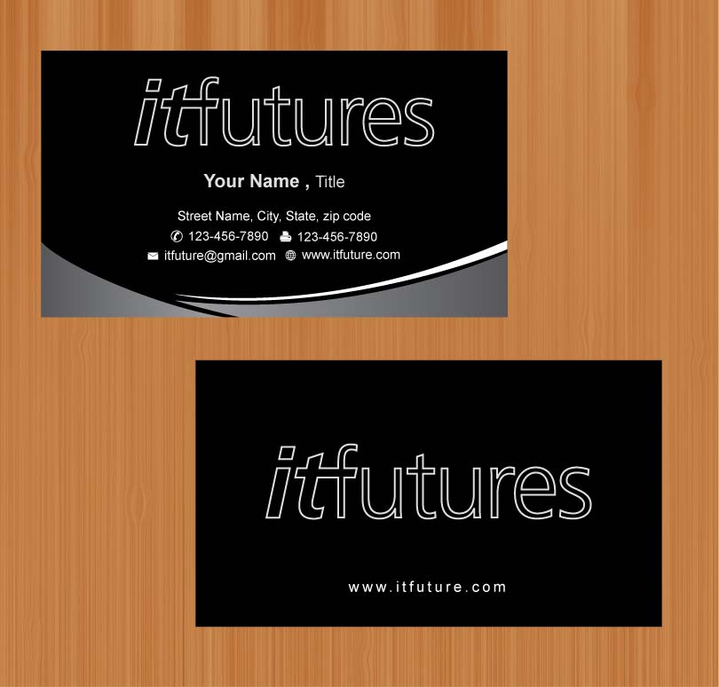 Business Card Design by Sbss for IT Futures | Design #847670