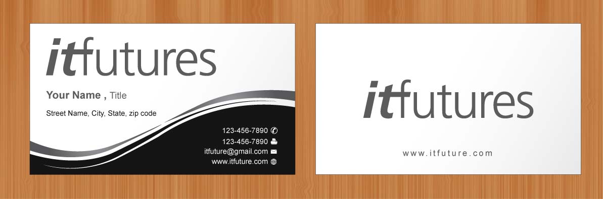 Business Card Design by Sbss for IT Futures | Design #847671