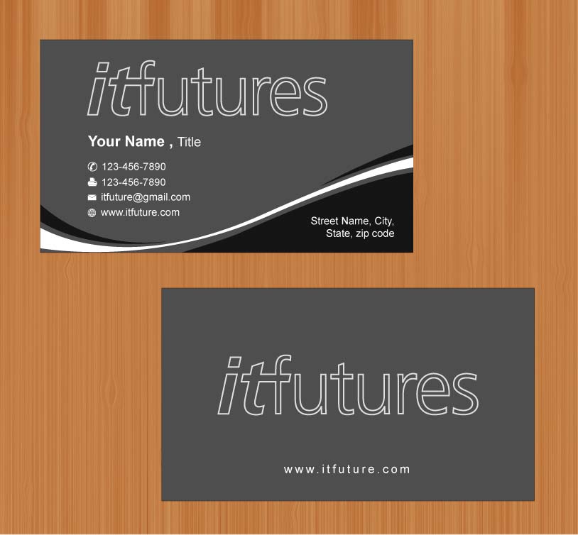 Business Card Design by Sbss for IT Futures | Design #847672