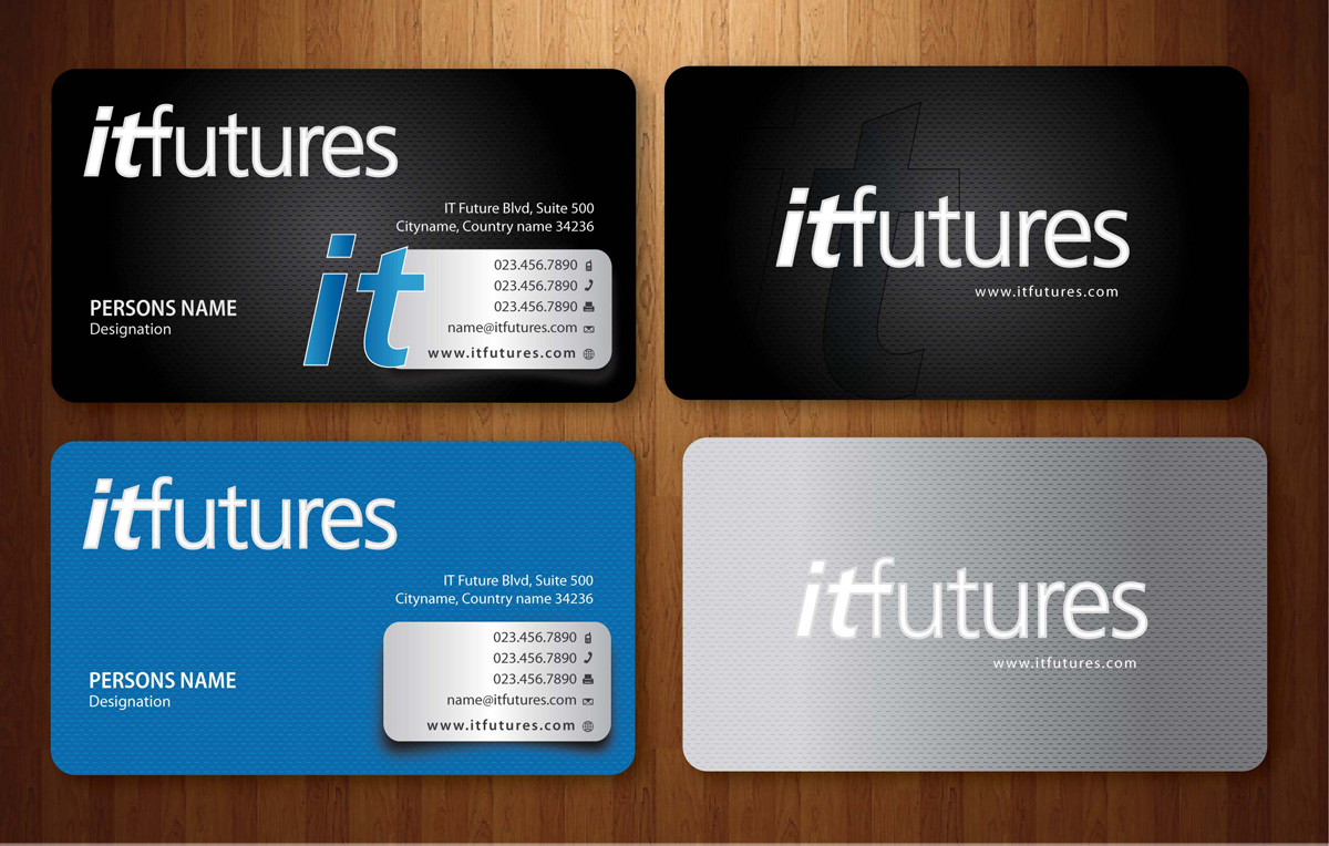 Business Card Design by Sbss for IT Futures | Design #847696