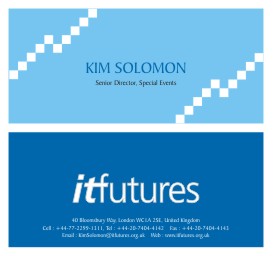 Business Card Design by deepak for IT Futures | Design #852110