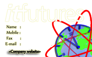 Diseño de Tarjeta de Presentación por lexzios para IT Futures | Diseño: #849067